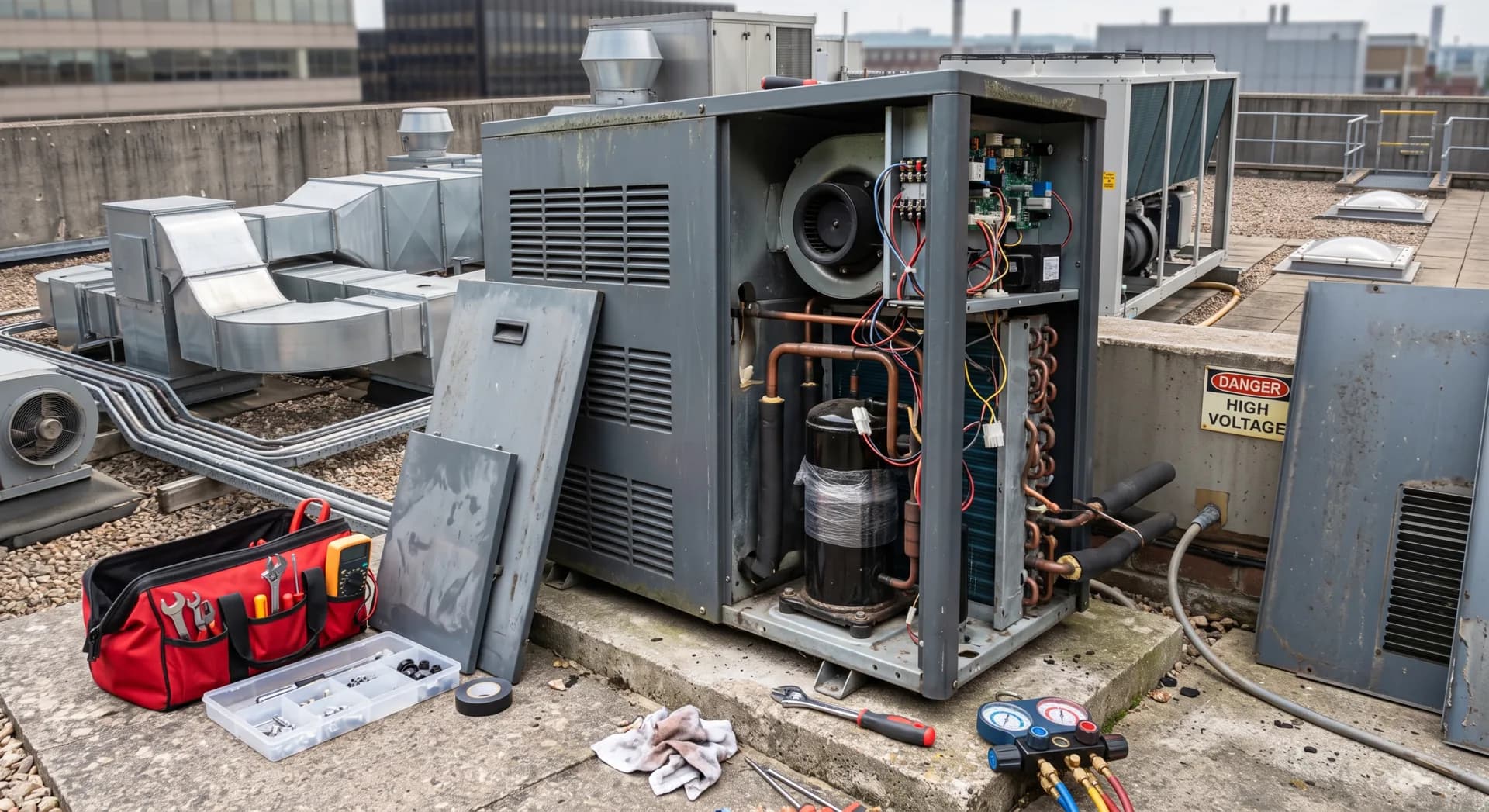 Heat Pump Repair for commercial facilities in Utah by Flo Mechanical Solutions